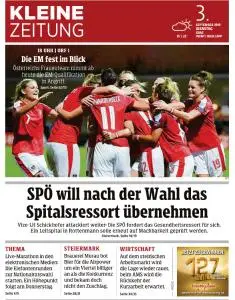 Kleine Zeitung Steiermark - 3 September 2019