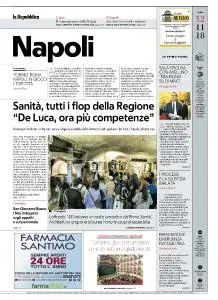 la Repubblica Napoli - 12 Novembre 2018