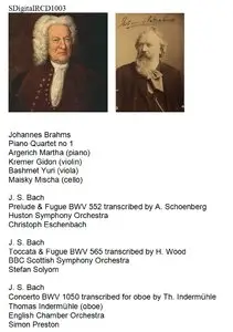 [SDRR] J. Brahms-Piano Quartet no 1 + J.S. Bach-Transcriptions for Orchestra-Transcription for Oboe