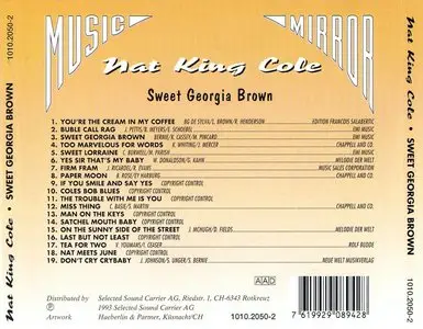 Nat King Cole – Sweet Georgia Brown (1993)