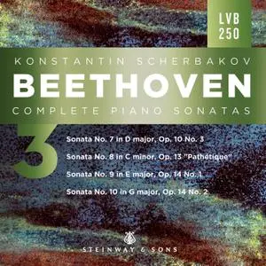 Konstantin Scherbakov - Beethoven: Complete Piano Sonatas, Vol. 3 (2020) [Official Digital Download 24/96]