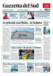 Gazzetta del Sud Messina - 30 Ottobre 2022