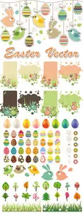 Funny Easter Vector
