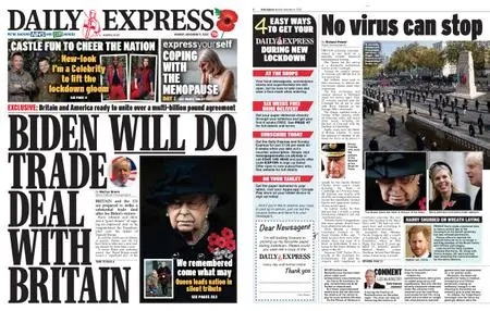 Daily Express – November 09, 2020