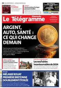 Le Télégramme Concarneau - 31 Décembre 2023
