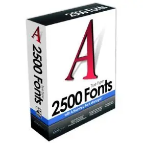 2500 fonts