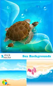 Vectors - Sea Backgrounds