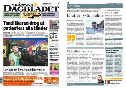 Skånska Dagbladet – 14 augusti 2019