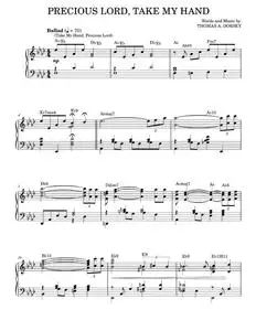 Precious Lord, Take My Hand - Thomas A. Dorsey (Piano Solo)