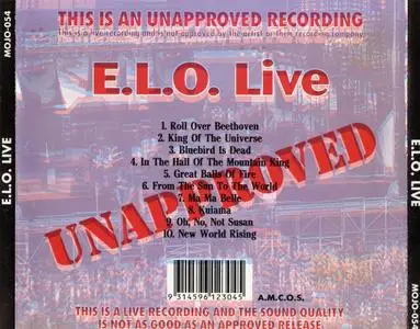 Electric Light Orchestra - Live Unapproved (1973)