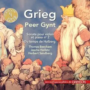 Thomas Beecham, Ilse Hollweg, Jascha Heifetz, Emanuel Bay, Herbert Sandberg - Grieg: Peer Gynt (Excerpts), Violin Sonata No. 2