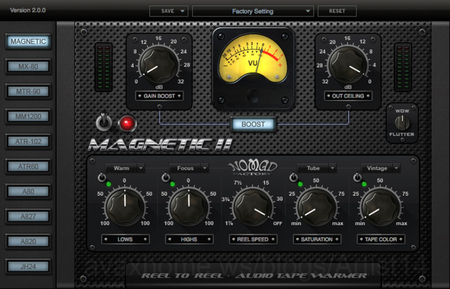 Nomad Factory Magnetic II v2.1 Mac OS X