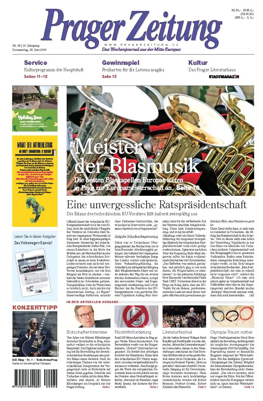 Prager Zeitung 26/2009
