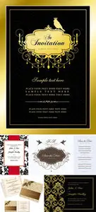 Elegant Invitations Vector