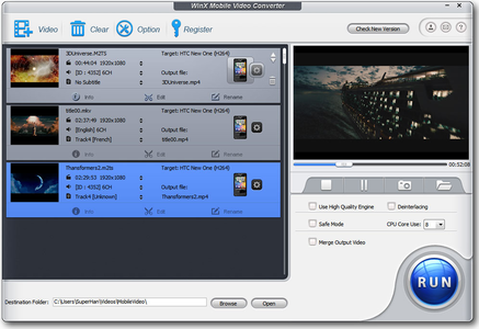 WinX Mobile Video Converter 4.5.0 Multilanguage