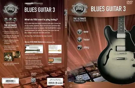 Alfred's PLAY Blues Guitar 3 - The Ultimate Multimedia Instructor [Repost]