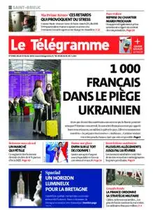 Le Télégramme Saint-Brieuc – 15 février 2022