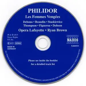 Opera Lafayette, Ryan Brown - Francois-Andre Danican Philidor: Les Femmes Vengees (2015)