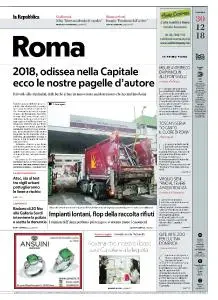 la Repubblica Roma - 30 Dicembre 2018