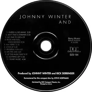 Johnny Winter - Johnny Winter And (1970) Steve Hoffman's Remaster, 2000