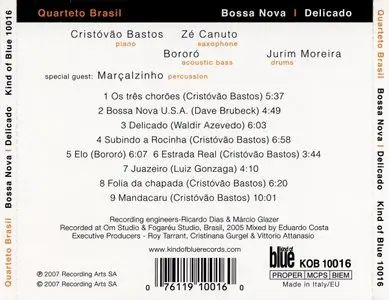 Quarteto Brasil - Bossa Nova-Delicado (2007) {KOB 10016}