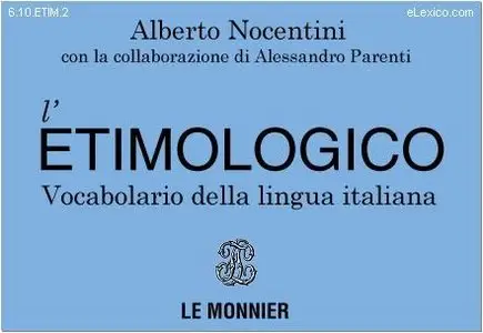 L'Etimologico - Vocabolario della lingua italiana