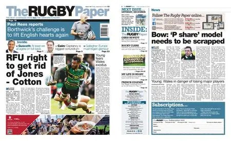 The Rugby Paper – December 22, 2022