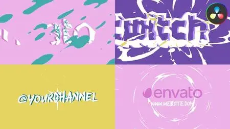 Anime Energy Logo for DaVinci Resolve 51406827