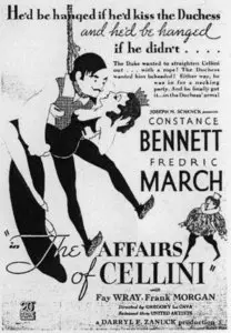 The Affairs of Cellini (1934)