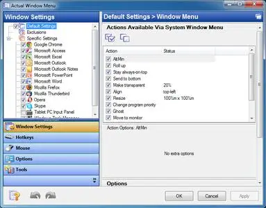 Actual Window Menu 8.14.5 Multilingual