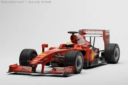 Ferrari F1 3D Model