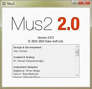 Mus2 2.0.5