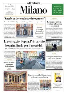 la Repubblica Milano - 25 Gennaio 2024