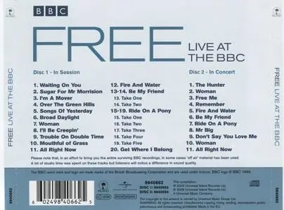 Free - Live At The BBC (2006) Repost