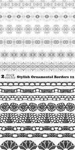 Vectors - Stylish Ornamental Borders 12