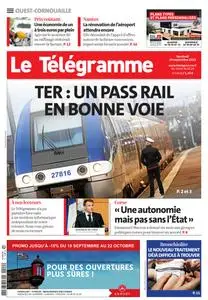 Le Télégramme Ouest Cornouaille - 29 Septembre 2023
