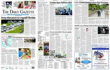 The Daily Gazette – September 09, 2017