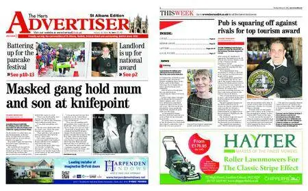 The Herts Advertiser – February 15, 2018