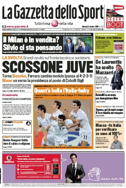 La Gazzetta dello Sport (06-10-09)