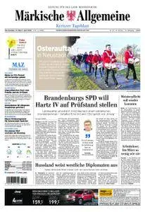Märkische Allgemeine Kyritzer Tageblatt - 31. März 2018