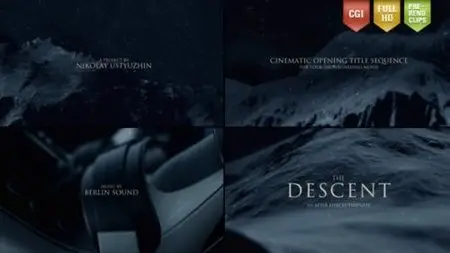The Descent (Cinematic Titles) - After Effects Project (Videohive)