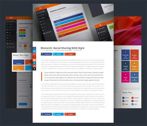 ElegantThemes - Monarch v1.2.3 - A Better Social Sharing Plugin For WordPress