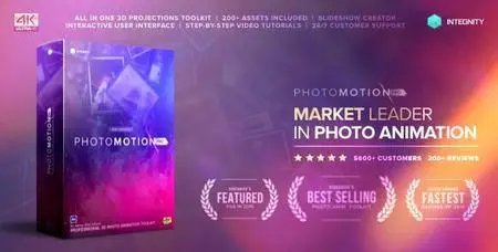 Photo Motion Pro - Professional 3D Photo Animator (Updated) - Project for After Effects (VideoHive)