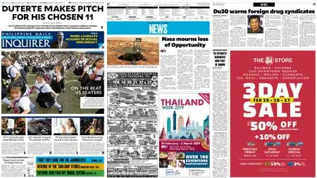 Philippine Daily Inquirer – February 15, 2019