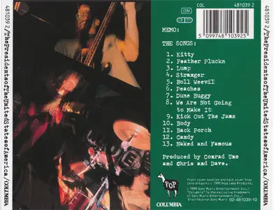 The Presidents Of The United States Of America - S/T (1995, Columbia # 481039 2) [RE-UP]