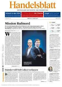 Handelsblatt - 14 August 2017
