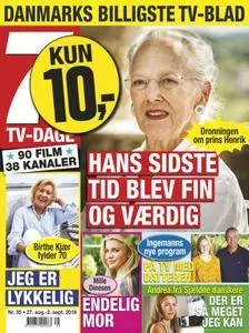 7 TV-Dage – 27. august 2018