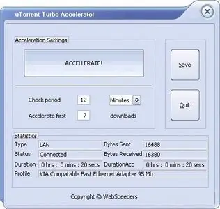uTorrent Turbo Accelerator 1.5.3