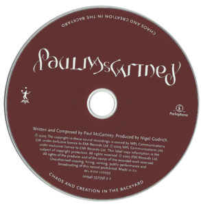 Paul McCartney – Chaos And Creation In The Backyard (2005) [Parlophone/MPL]