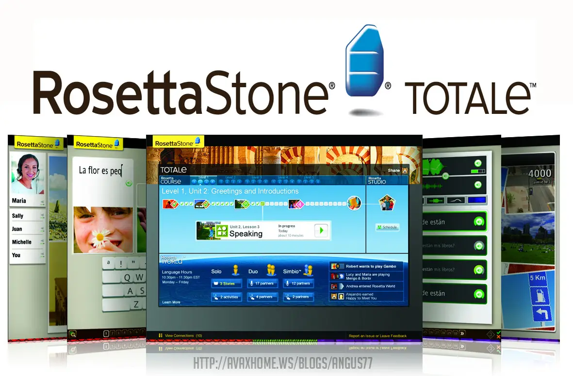 rosetta stone totale online multiple users